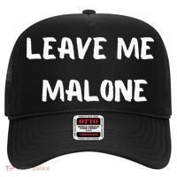 Leave Me Malone Meme Pop Culture Music Lover Hat thumb 0