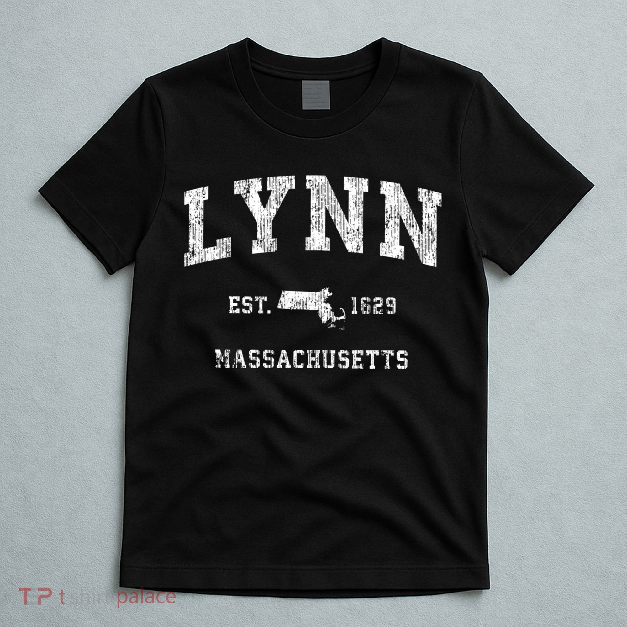 Lynn Massachusetts Ma Vintage Athletic Sports T-Shirt