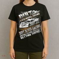 Late Model Modified Dirt Track Racing Dirt Is For Racing T-Shirt thumb 4