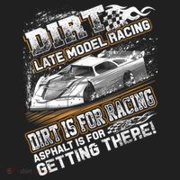 Late Model Modified Dirt Track Racing Dirt Is For Racing Beanie thumb 2