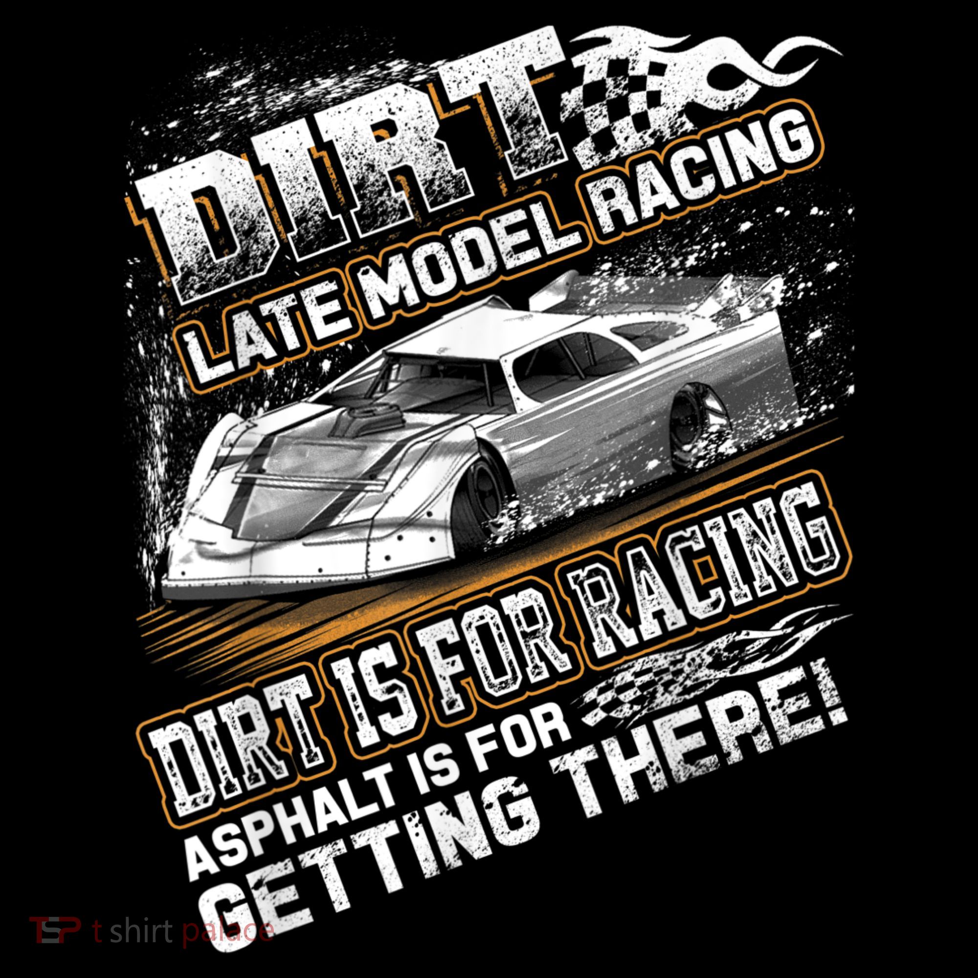 Late Model Modified Dirt Track Racing Dirt Is For Racing Women's Hoodie