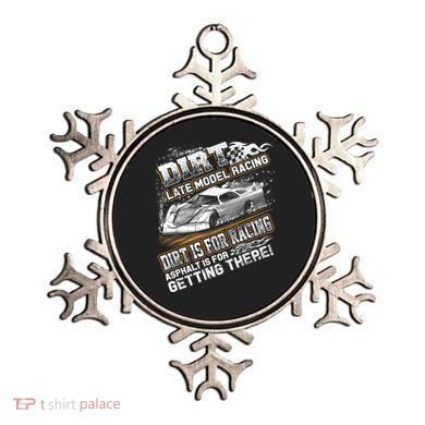Late Model Modified Dirt Track Racing Dirt Is For Racing Ornament