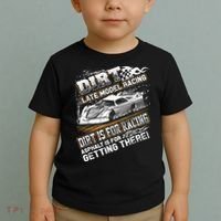 Late Model Modified Dirt Track Racing Dirt Is For Racing Toddler T-Shirt thumb 2