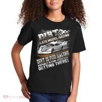 Late Model Modified Dirt Track Racing Dirt Is For Racing Kids T-Shirt thumb 2