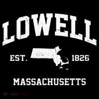 Lowell Massachusetts MA Vintage State Athletic Style T-Shirt thumb 7