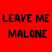 Leave Me Malone Meme Pop Culture Music Lover Gift Santa Hat thumb 1