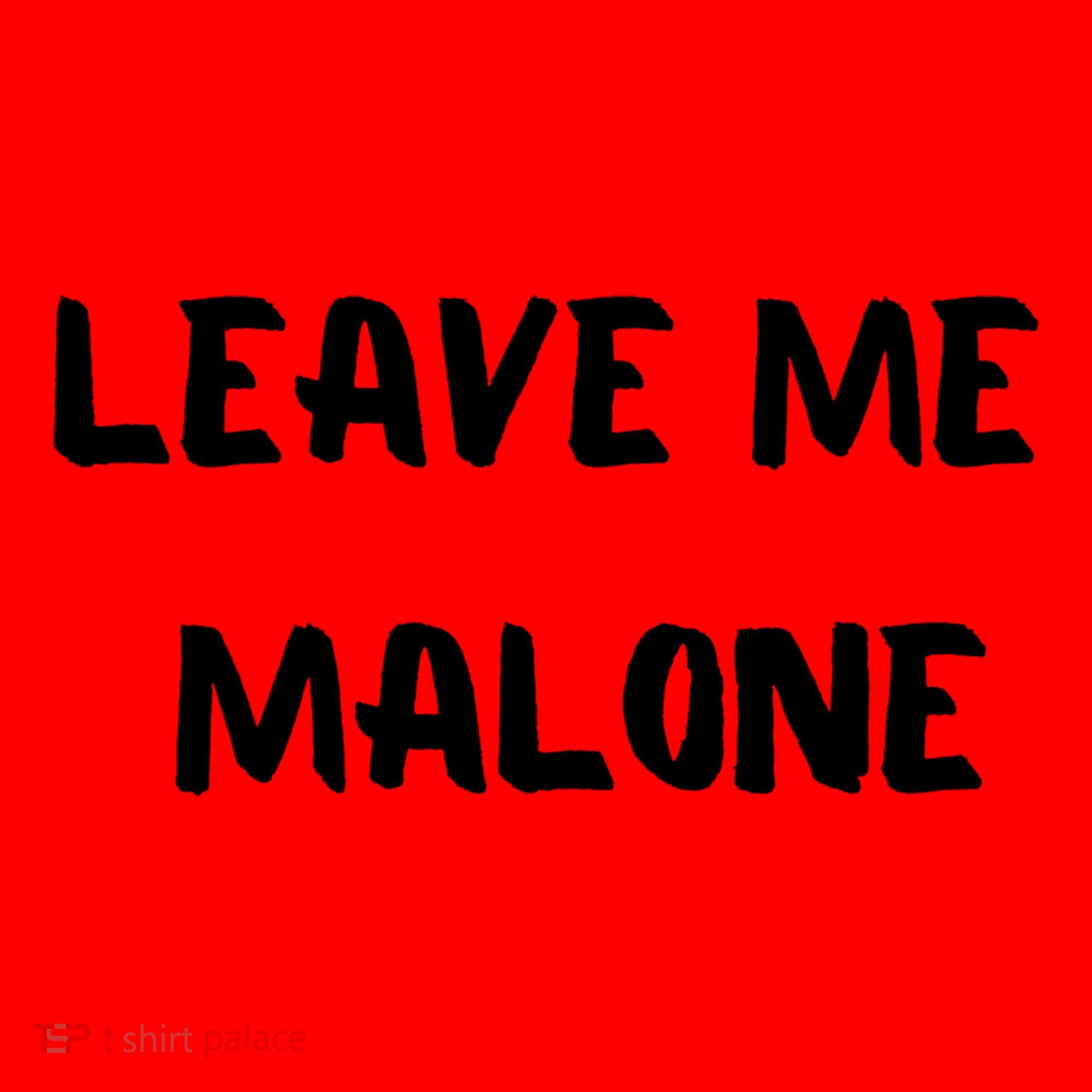 Leave Me Malone Meme Pop Culture Music Lover Gift Santa Hat