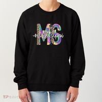 Leopard Mississippi Ms Mardi Gras Women's Sweatshirt thumb 0