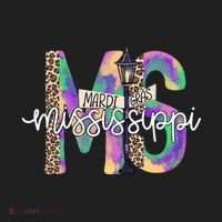 Leopard Mississippi Ms Mardi Gras Women's Sweatshirt thumb 2
