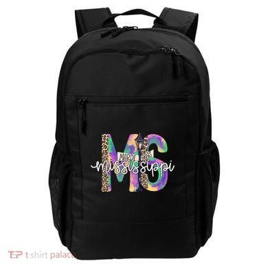 Leopard Mississippi Ms Mardi Gras Backpack