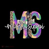 Leopard Mississippi Ms Mardi Gras Bucket Hat thumb 4