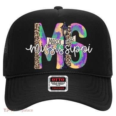 Leopard Mississippi Ms Mardi Gras Hat