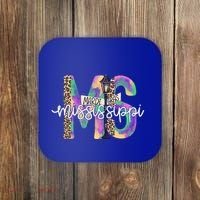Leopard Mississippi Ms Mardi Gras Coaster thumb 0