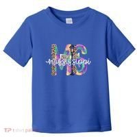 Leopard Mississippi Ms Mardi Gras Toddler T-Shirt thumb 0