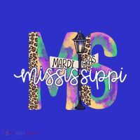 Leopard Mississippi Ms Mardi Gras Kids Sweatshirt thumb 2