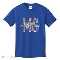 Leopard Mississippi Ms Mardi Gras Kids T-Shirt thumb 0