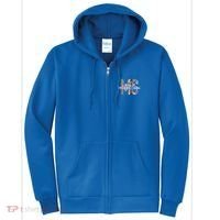 Leopard Mississippi Ms Mardi Gras Full Zip Hoodie thumb 0