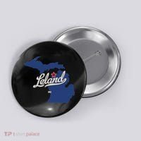 Leland Michigan MI Map Button thumb 0