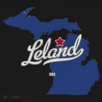 Leland Michigan MI Map Polo thumb 3