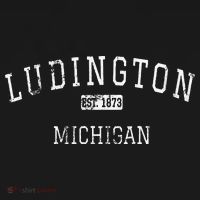 Ludington Michigan MI Vintage T-Shirt thumb 7