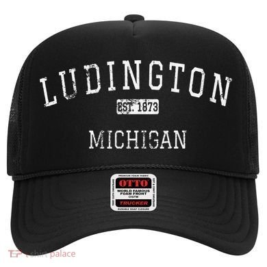 Ludington Michigan MI Vintage Hat