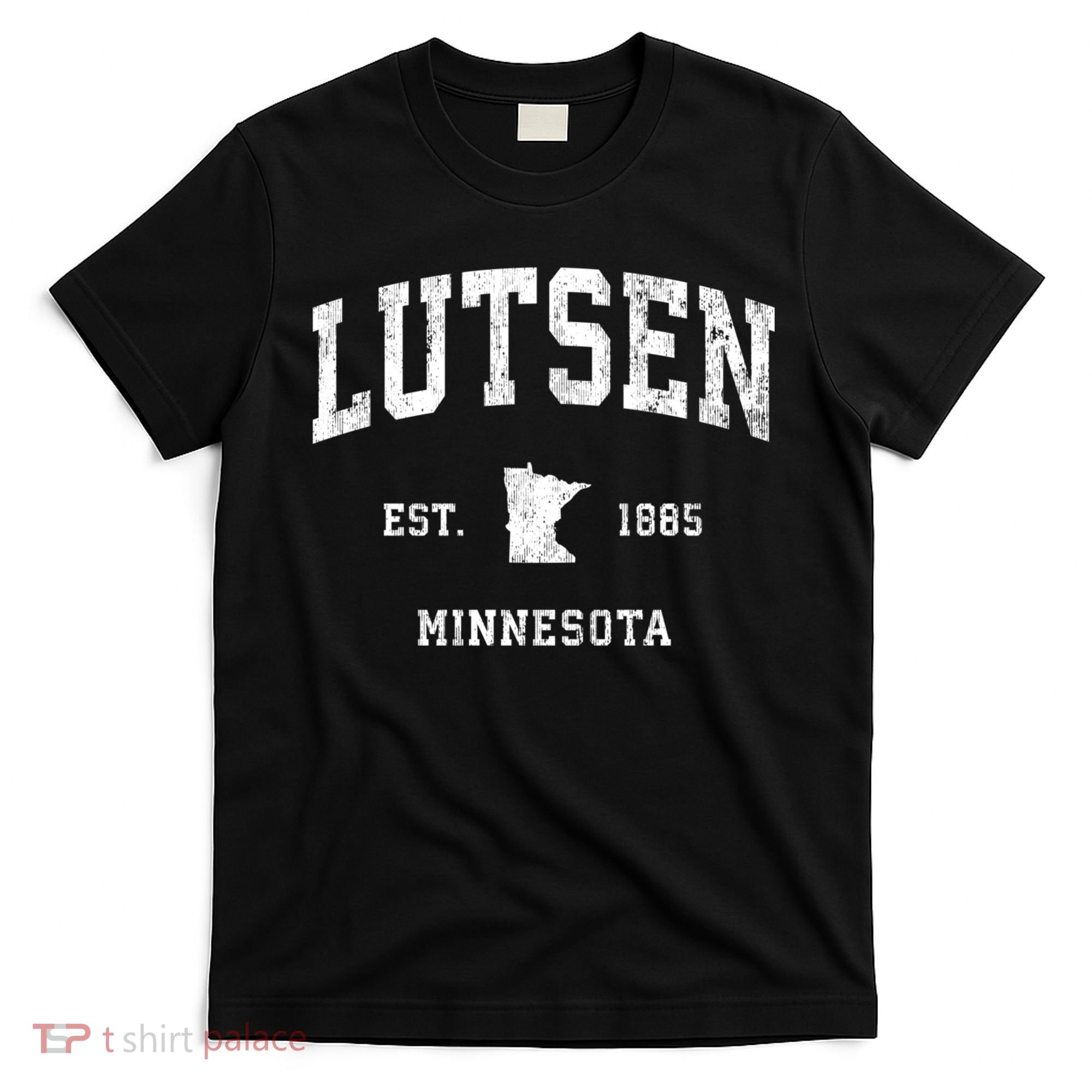 Lutsen Minnesota Mn Vintage Athletic T-Shirt