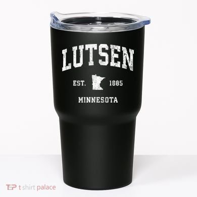 Lutsen Minnesota Mn Vintage Athletic Tumbler