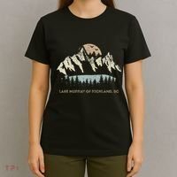Lake Murray Of Richland South Carolina Mountain Sunset T-Shirt thumb 4