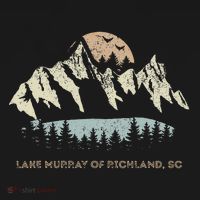 Lake Murray Of Richland South Carolina Mountain Sunset T-Shirt thumb 7