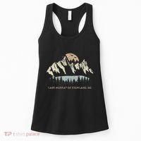 Lake Murray Of Richland South Carolina Mountain Sunset Women's Tank Top thumb 0