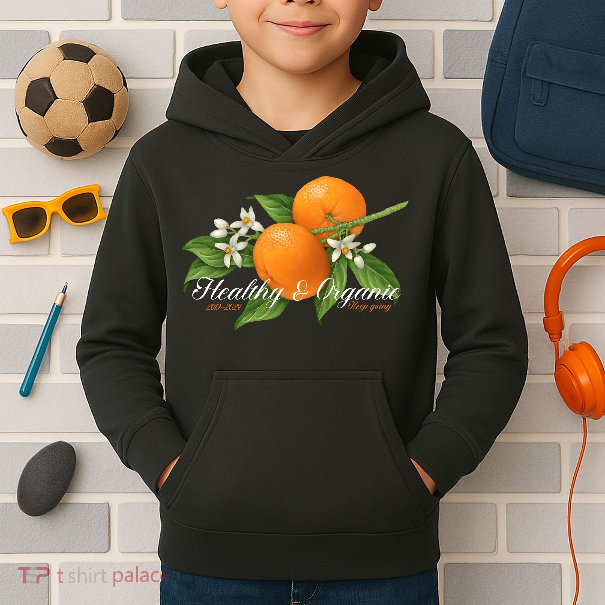 Limited Midnight Organic 5 Year Healthy & Organic Kids Hoodie