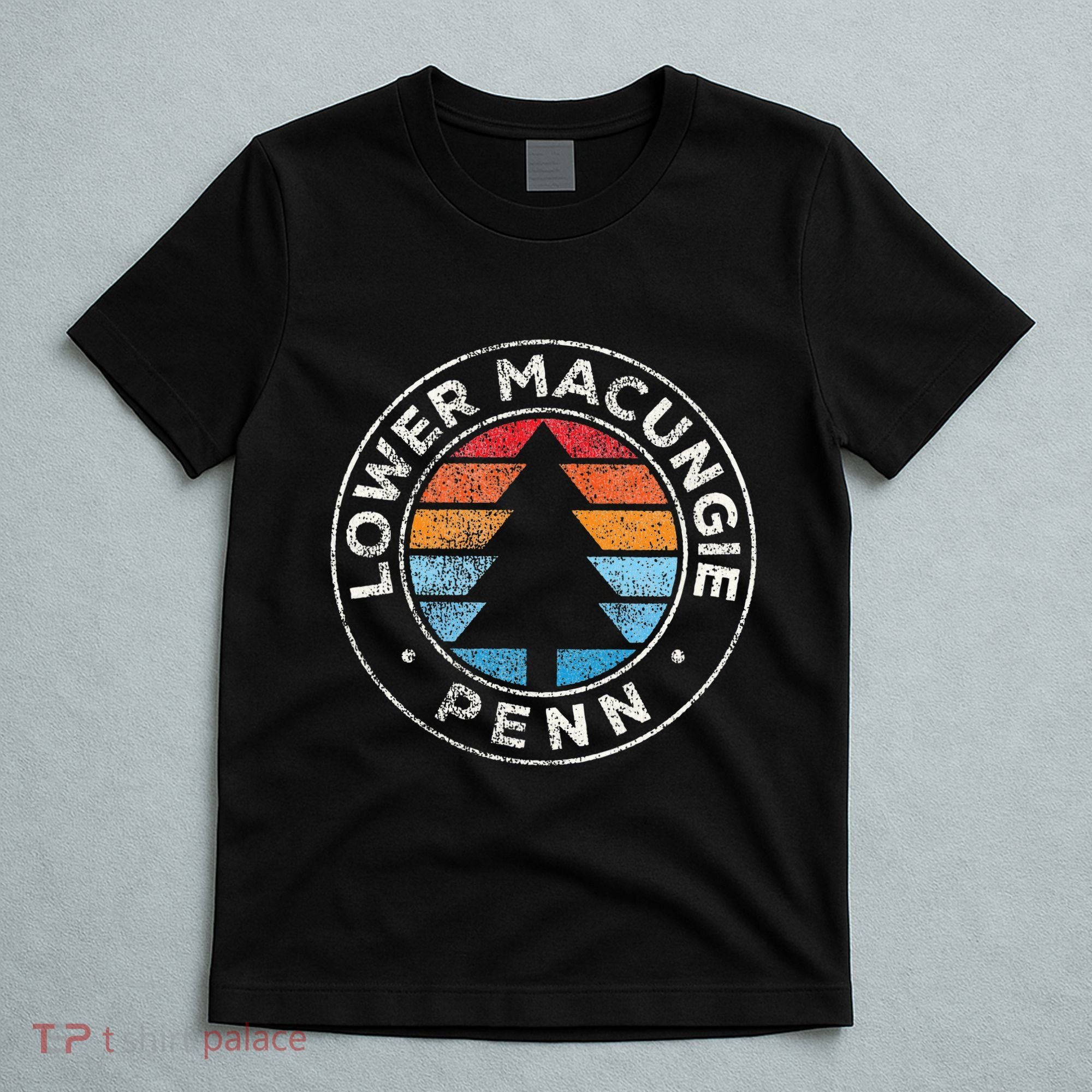 Lower Macungie Pennsylvania Pa Vintage Graphic Retro 70s T-Shirt