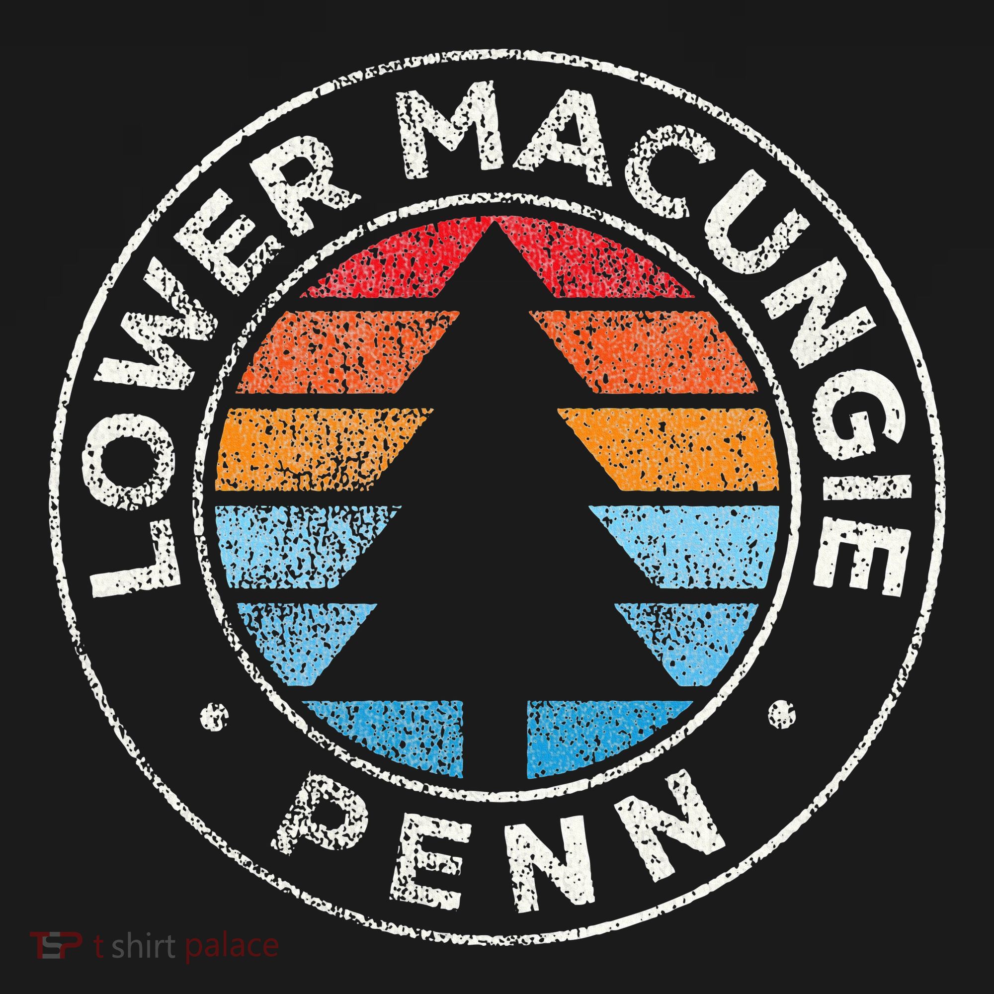 Lower Macungie Pennsylvania Pa Vintage Graphic Retro 70s T-Shirt