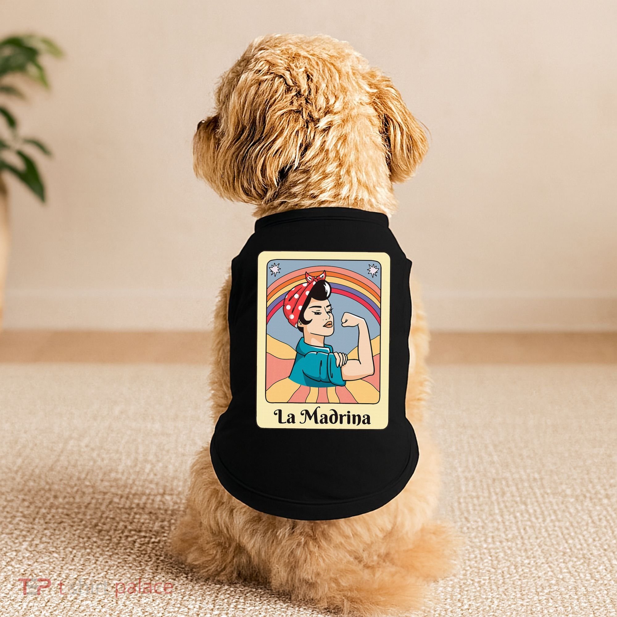 La Madrina Proposal Tarot Art Doggie Tank