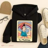 La Madrina Proposal Tarot Art Hoodie thumb 4