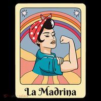 La Madrina Proposal Tarot Art Bucket Hat thumb 4