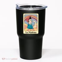 La Madrina Proposal Tarot Art Tumbler thumb 0