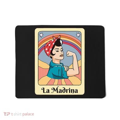 La Madrina Proposal Tarot Art Mousepad
