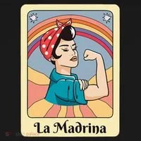 La Madrina Proposal Tarot Art Tank Top thumb 6