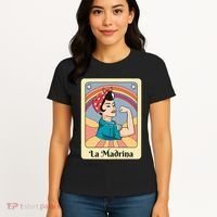 La Madrina Proposal Tarot Art Women's T-Shirt thumb 4