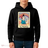 La Madrina Proposal Tarot Art Kids Hoodie thumb 4