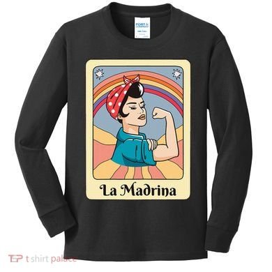 La Madrina Proposal Tarot Art Kids Long Sleeve Shirt
