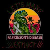Let's Make Parkinson's Disease Extinct TRex Dinosaur Coffee Mug thumb 5