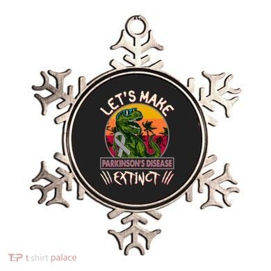 Let's Make Parkinson's Disease Extinct TRex Dinosaur Ornament