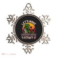 Let's Make Parkinson's Disease Extinct TRex Dinosaur Ornament thumb 0