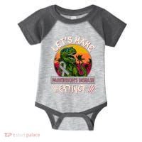 Let's Make Parkinson's Disease Extinct TRex Dinosaur Infant Baby Jersey Bodysuit thumb 0
