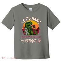 Let's Make Parkinson's Disease Extinct TRex Dinosaur Toddler T-Shirt thumb 0