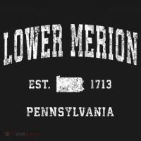 Lower Merion Pennsylvania Pa Vintage Athletic Sports T-Shirt thumb 7