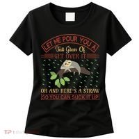 Let Me Pour You A Tall Glass Of Get Over It Women's T-Shirt thumb 0