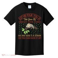 Let Me Pour You A Tall Glass Of Get Over It Kids T-Shirt thumb 0